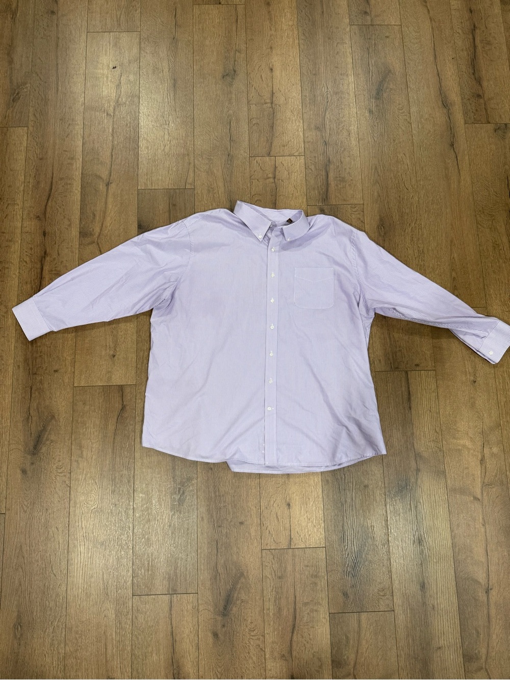 Men's Lavender Button-Down Dress Shirt - Classic Collar 3xb